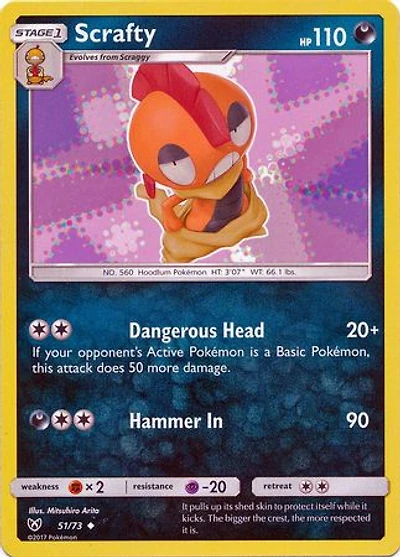 Scrafty - 51/73 - Uncommon