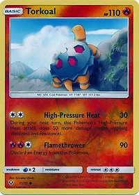Torkoal - 11/73 - Common - Reverse Holo