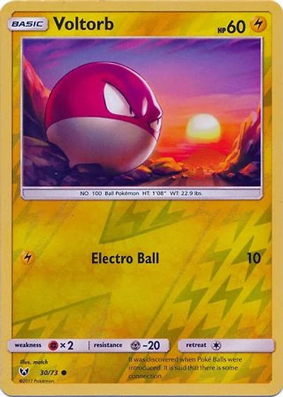 Voltorb - 30/73 - Common - Reverse Holo