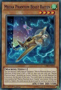 Mecha Phantom Beast Raiten - CIBR-EN030 - Common - 1st Edition