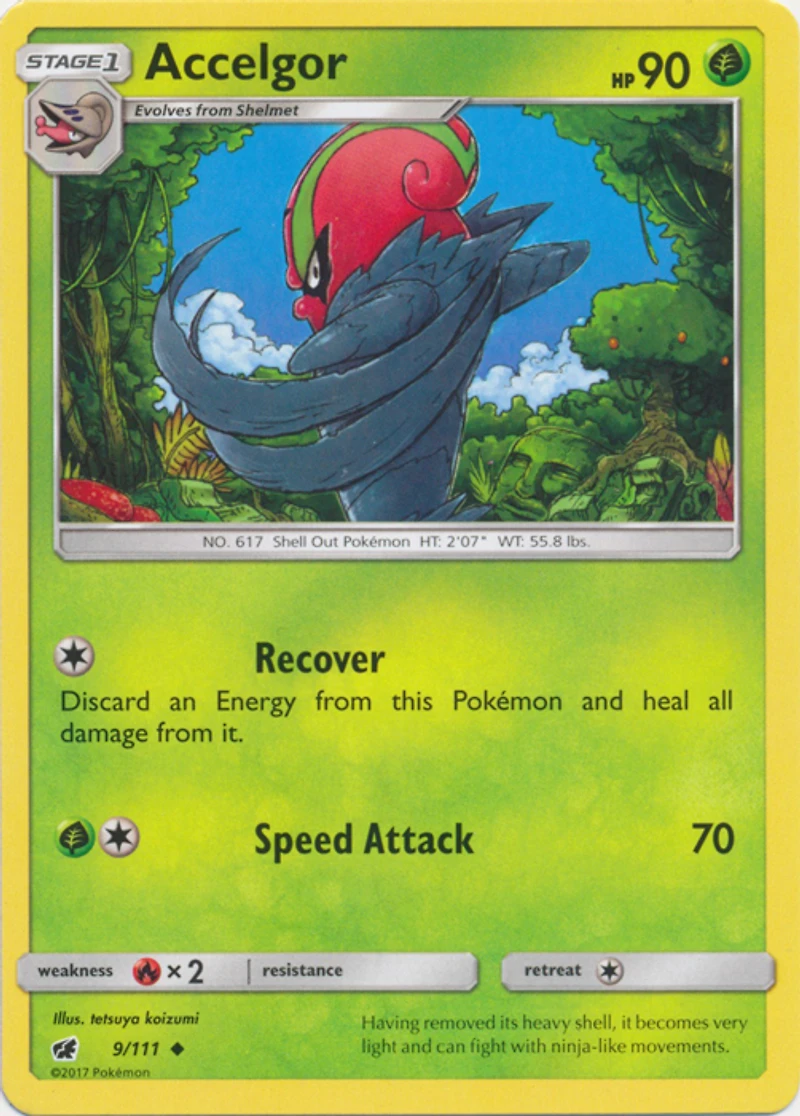 Accelgor - 9/111 - Uncommon