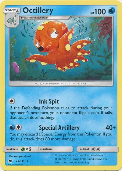 Octillery - 23/111 - Rare