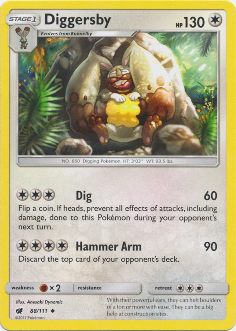 Diggersby - 88/111 - Uncommon