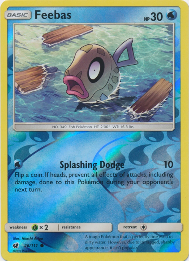 Feebas - 26/111 Common Reverse Holo