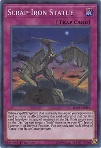 Scrap-Iron Statue - SPWA-EN059 - Super Rare - 1st Edition