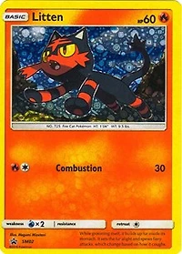 Litten - SM02 (Cereal Box Promo) - SM Black Star Promo
