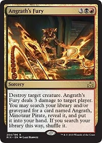 Angrath's Fury - Planeswalker Deck Exclusive