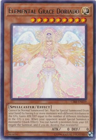 Elemental Grace Doriado - CIBR-EN039 - Rare - Unlimited Edition