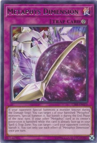 Metaphys Dimension - CIBR-EN075 - Rare - Unlimited Edition