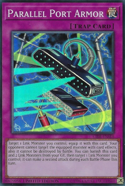 Parallel Port Armor - CIBR-ENSE4 - Super Rare - Limited Edition