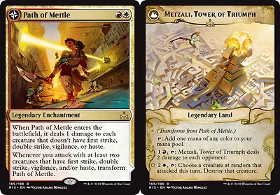 Path of Mettle // Metzali, Tower of Triumph