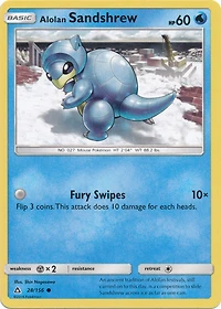 Alolan Sandshrew - 28/156 - Common
