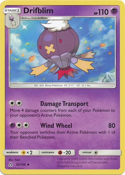 Drifblim - 52/156 - Uncommon