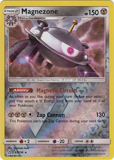 Magnezone - 83/156 - Holo Rare - Reverse Holo