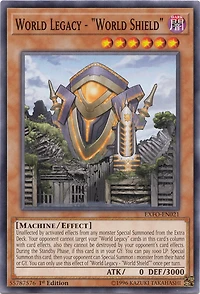 World Legacy - "World Shield" - EXFO-EN021 - Common - 1st Edition