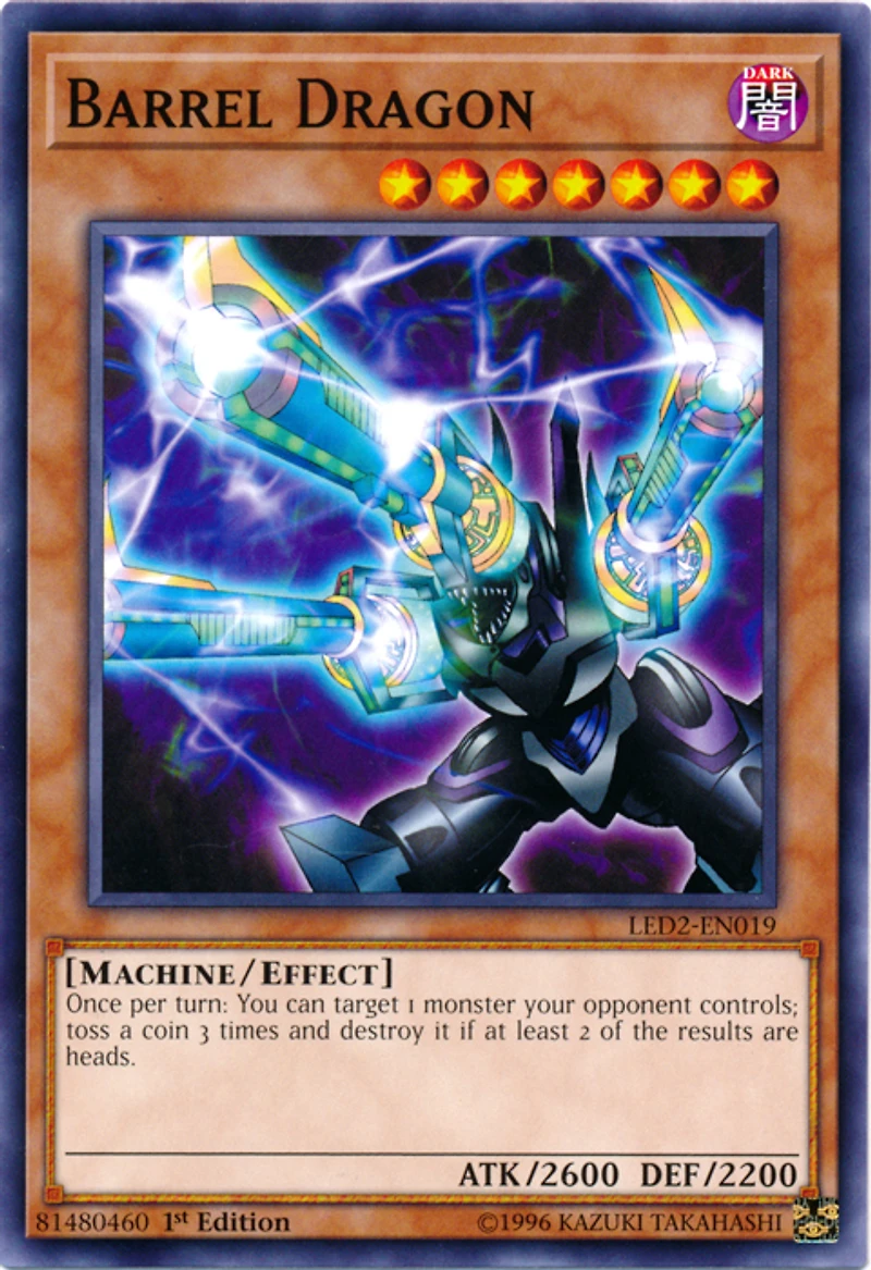 Barrel Dragon - LED2-EN019 - Common - 1st Edition