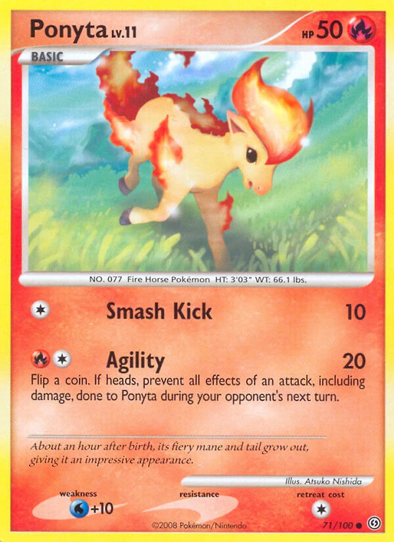 Ponyta - 71/100 Common