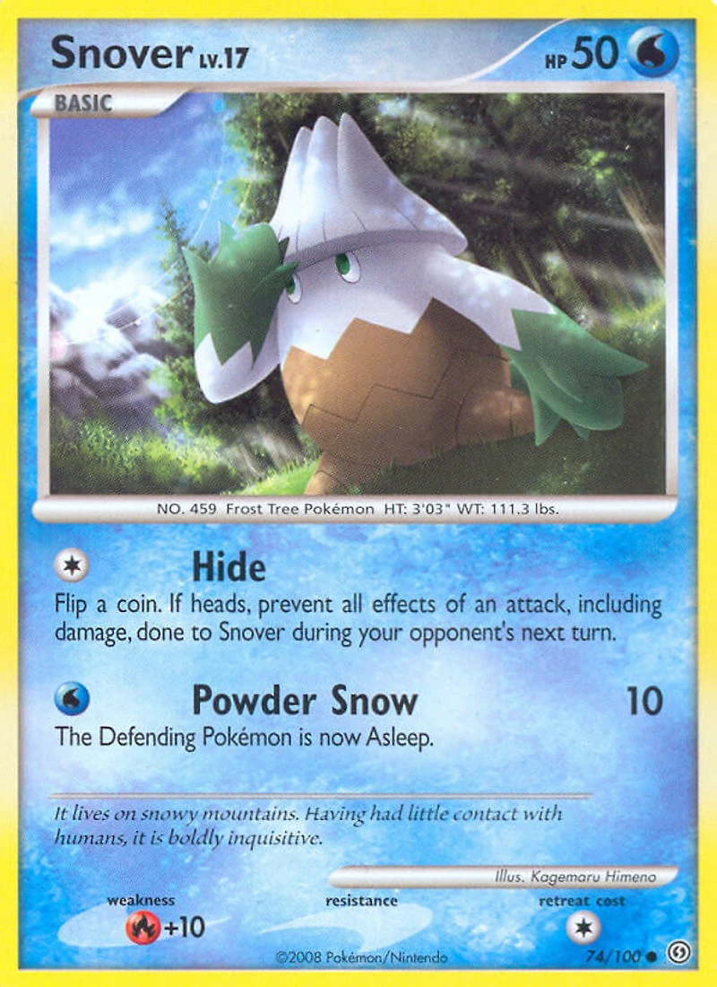 Snover - 74/100 Common