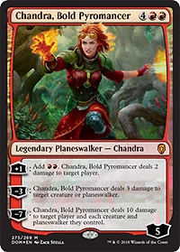 Chandra, Bold Pyromancer - Foil - Planeswalker Deck Exclusive