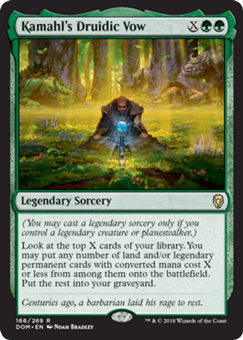Kamahl's Druidic Vow