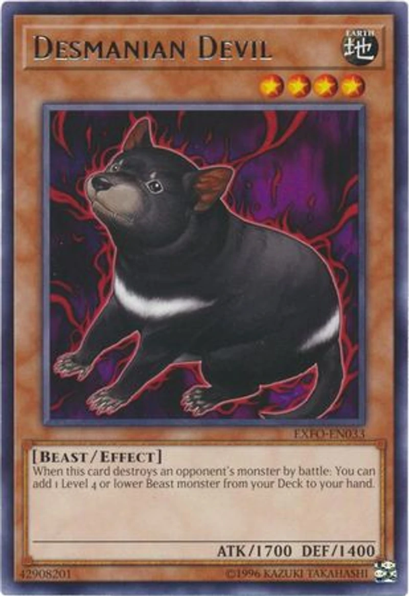 Desmanian Devil - EXFO-EN033 - Rare - Unlimited Edition