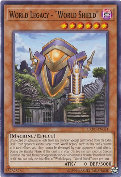 World Legacy - "World Shield" - EXFO-EN021 - Common - Unlimited Edition