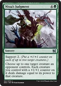 Nissa's Judgment