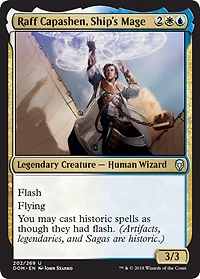 Raff Capashen, Ship's Mage