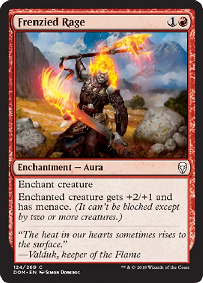 Frenzied Rage - Foil