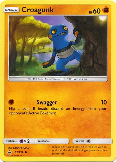 Croagunk - 63/131 - Common