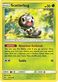 Scatterbug - 5/131 - Common
