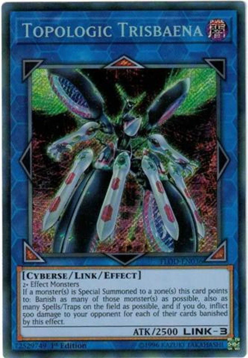 Topologic Trisbaena - FLOD-EN036 - Secret Rare - 1st Edition