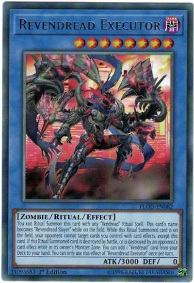 Revendread Executor - FLOD-EN082 Rare 1st Edition