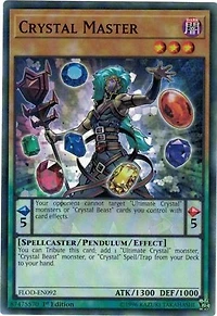 Crystal Master - FLOD-EN092 - Common - 1st Edition