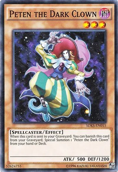Peten the Dark Clown - SDKS-EN015 - Common - Unlimited Edition
