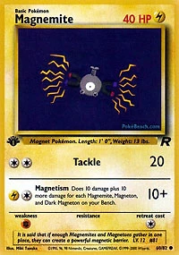 Magnemite - 60/82 - Common - 1st Edition