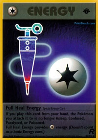 Full Heal Energy - 81/82 - Uncommon - 1st Edition