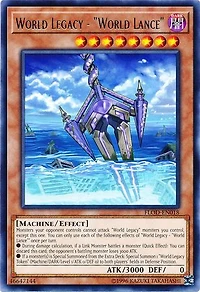 World Legacy - "World Lance" - FLOD-EN018 - Rare - Unlimited Edition