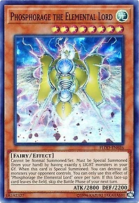 Phosphorage the Elemental Lord - FLOD-EN026 - Super Rare - Unlimited Edition