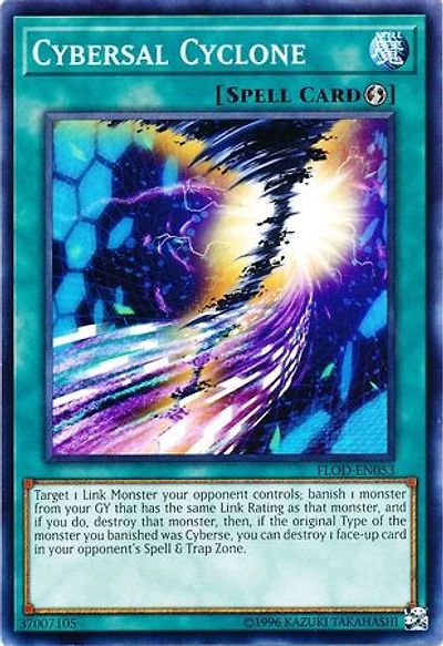 Cybersal Cyclone - FLOD-EN053 - Common - Unlimited Edition