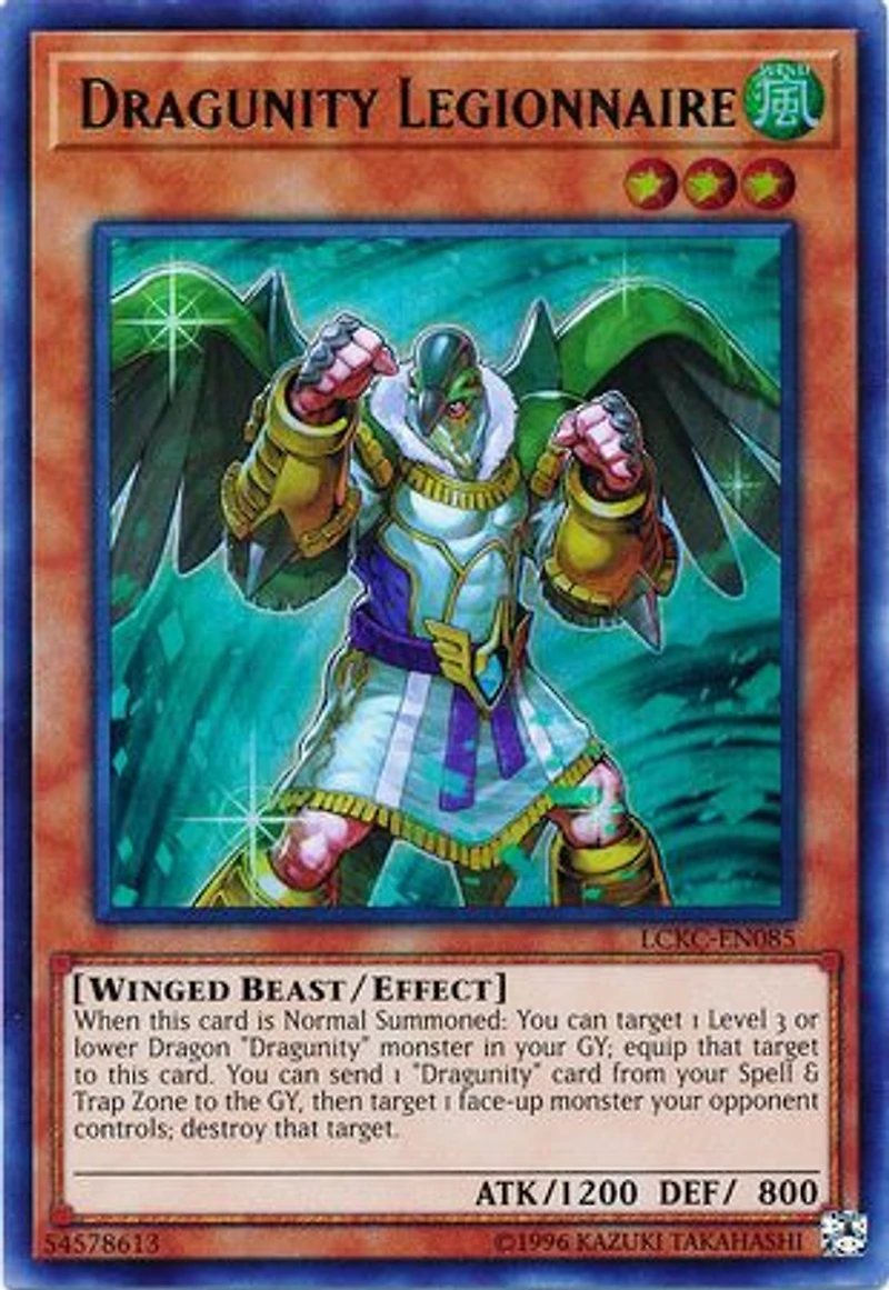 Dragunity Legionnaire - LCKC-EN085 - Ultra Rare - Unlimited Edition