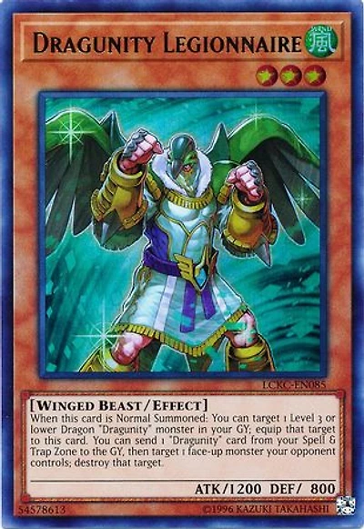 Dragunity Legionnaire - LCKC-EN085 - Ultra Rare - Unlimited Edition