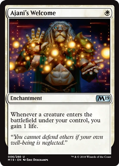 Ajani's Welcome