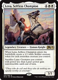 Lena, Selfless Champion