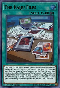 The Kaiju Files - BLRR-EN091 - Ultra Rare - 1st Edition