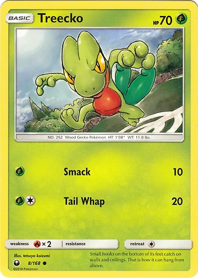 Treecko - 8/168 - Common