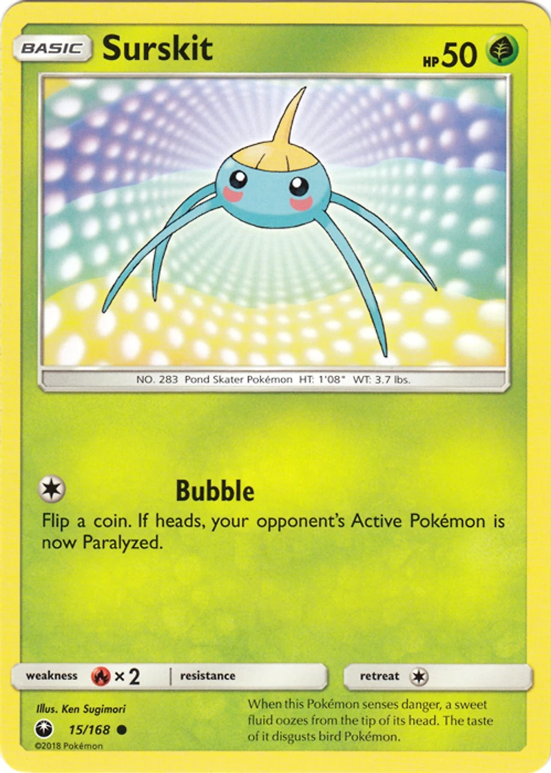 Surskit - 15/168 - Common