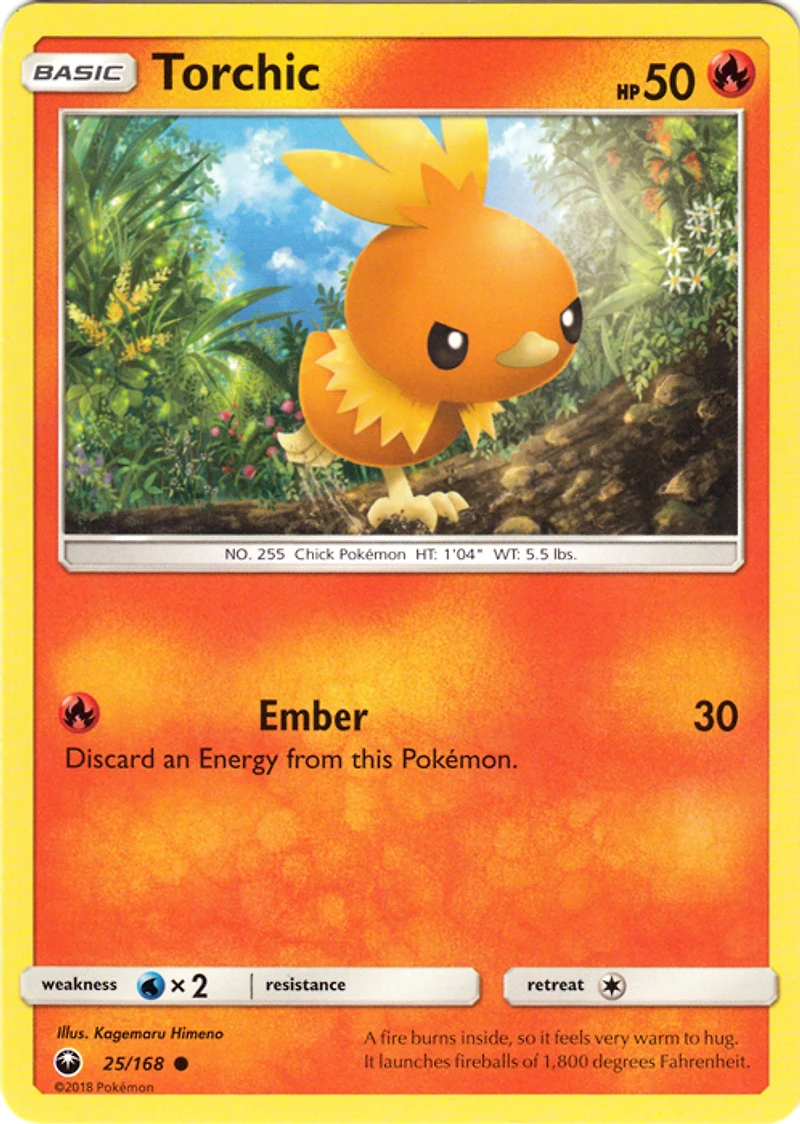 Torchic - 25/168 - Common