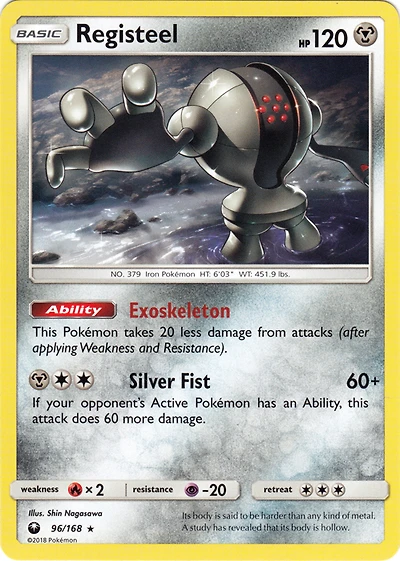 Registeel - 96/168 - Rare