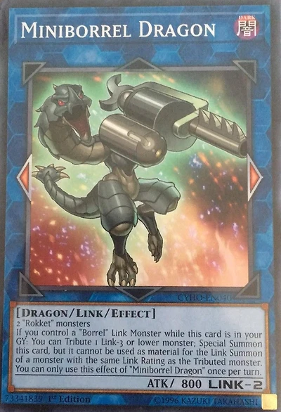 Miniborrel Dragon - CYHO-EN040 - Common - 1st Edition